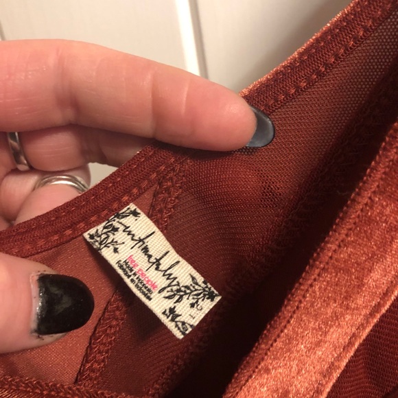 Free People Velvet Maxi Dress - Picture 5 of 5